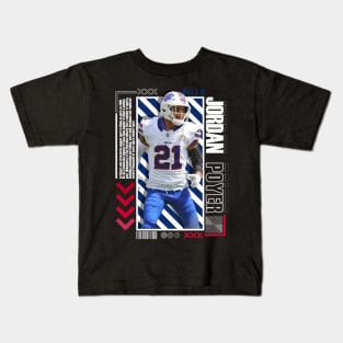 Jordan Poyer Paper Poster Version 10 Kids T-Shirt